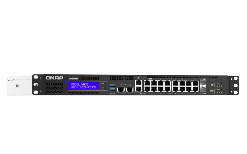 QNAP QGD-1602P-C3558-8G - Guardian - Switch - QGD-1602P-C3558-8GB