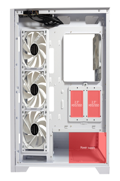 LC-7041B-ON, Midi Tower, PC - LC-806W-ON