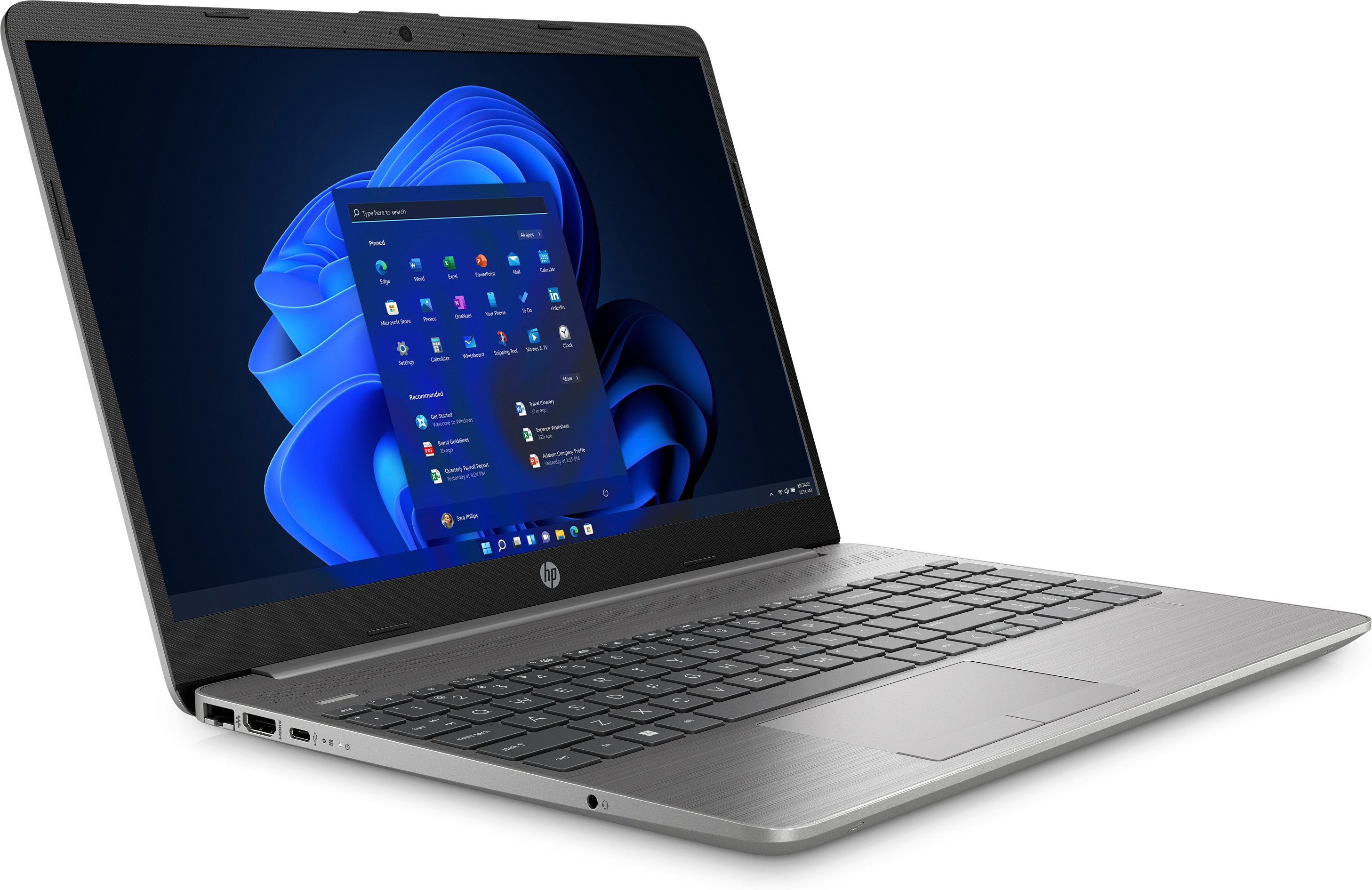 Ordinateur portable HP 255 G9 15,6" 3150U 8 Go 512 Go Windows 11