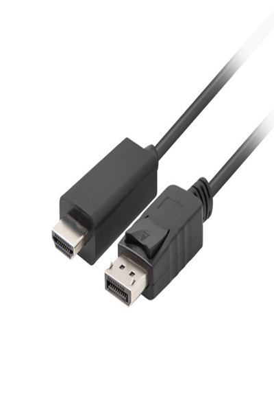 Lanberg CA-DPHD-11CC-0030-BK - DisplayPort - HDMI - 3 m - Black - CA-DPHD-11CC-0030-BK