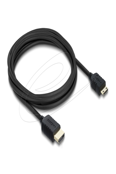 Delock Coaxial High Speed HDMI Cable Plug to Mini 8K 60 Hz - Cable - Digital/Display/Video - 81686