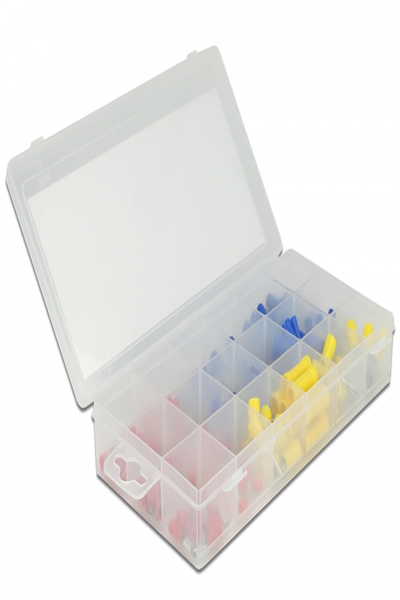 Delock Kabelkontaktsats - blå, gul, röd - 86513