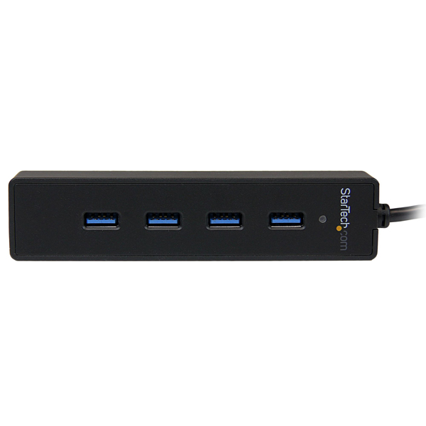 4-Port USB 3.0 Hub Built-in Cable ST4300PBU3 - ST4300PBU3