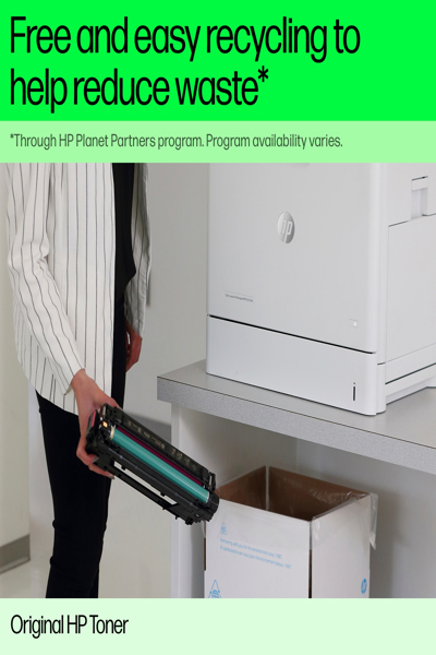 HP W9263MC Magenta Managed: Original LaserJet Toner Cartridge, 30,000 pages - W9263MC