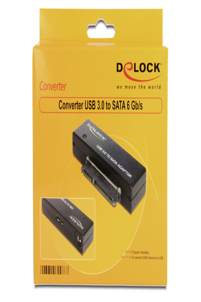 Delock-konverterare USB 3.0 till SATA - 62486