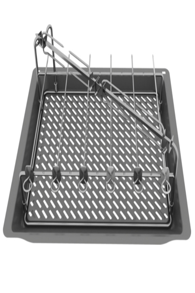 Bosch HEZ635001 - Grill plate - Bosch - Stainless steel - Oven - Stainless steel