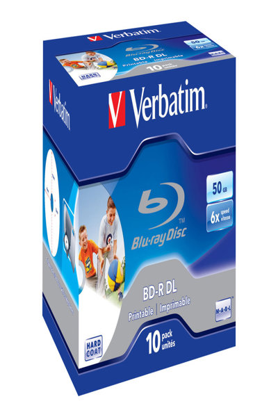 Verbatim 10 x BD-R DL - 50 GB 6x - 43736