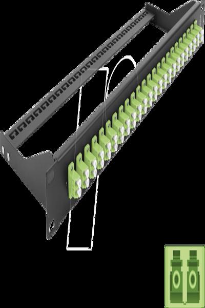 Delock Patch panel - rack mountable - 43391