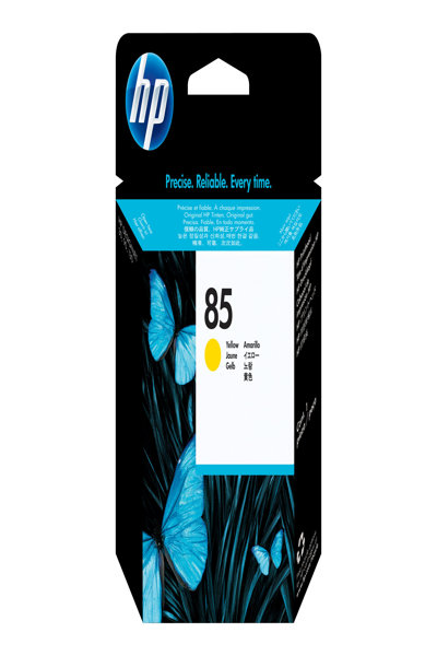 HP DesignJet 85 Ink Cartridge: Yellow, 69ml Original