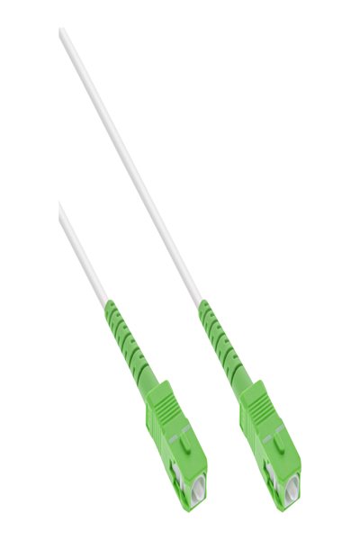 InLine Fiber Optical Simplex Cable - FTTH - SC/APC8° to SC/APC8° 9/125µm OS2 25m