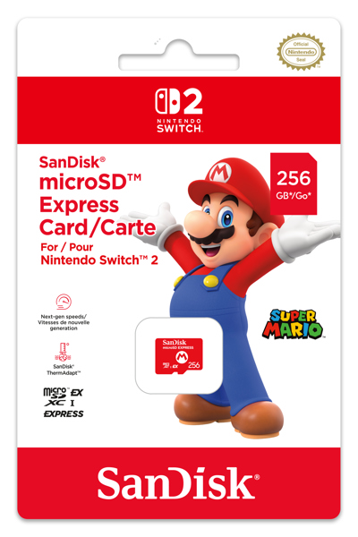 Nintendo SanDisk microSD Express Card Switch 2 - micro SD Express - 10016157