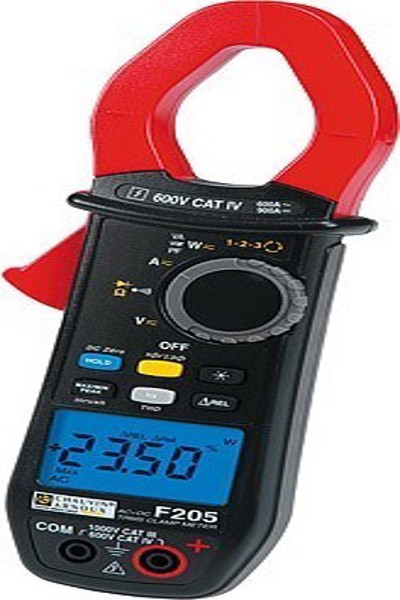 Chauvin Arnoux F205 Stromzange digital CAT III 1000 V IV 600 V Anzeige Counts