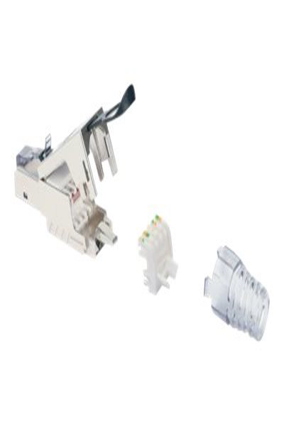 Intellinet Cat6a 10G Shielded Toolless RJ45 Modular Plug with Pull-ring Release - 790741