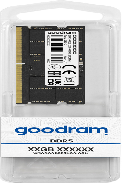 GoodRam Essential 32GB DDR5-4800 CL40 SO-DIMM - GR4800S564L40/32G
