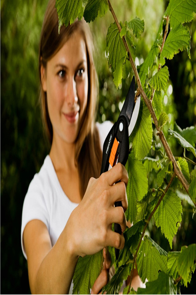 Fiskars 111260 Bypass Pruner Black 20.8cm - 111260