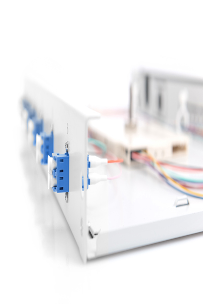 DIGITUS Fiber Optic Splice Box, Equipped, LC, OS2 - DN-96330/9
