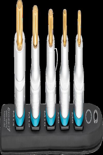 HAZET Rail 1/2" Quatre dents 5 pièces