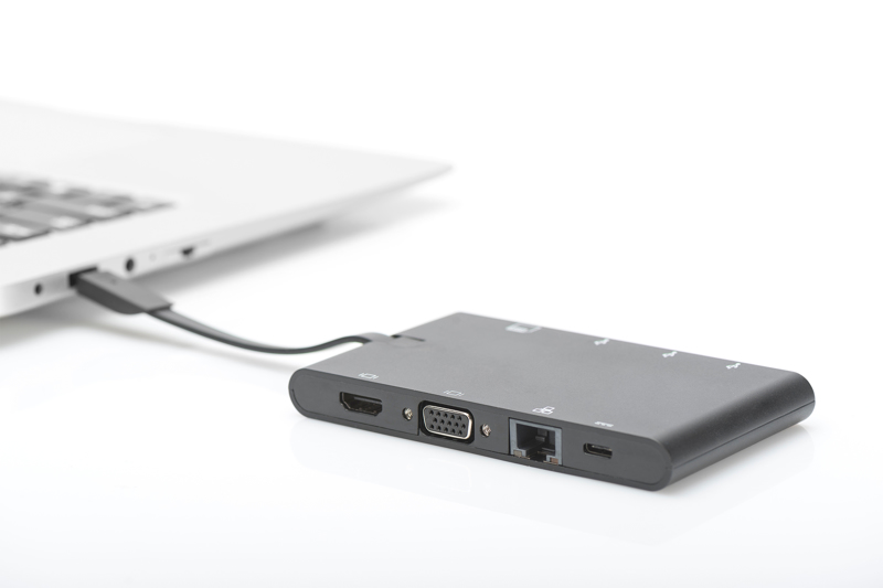 DIGITUS DA-70865 USB-C resedocka - DA-70865
