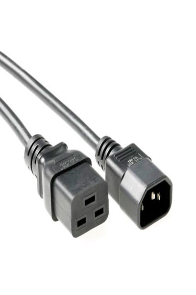 Câble d'alimentation ACT - IEC 60320 C14 vers IEC 60320 C19