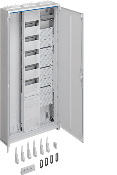 Hager armoire complète VF-5rh/APZ/Multimédia universZ 1100