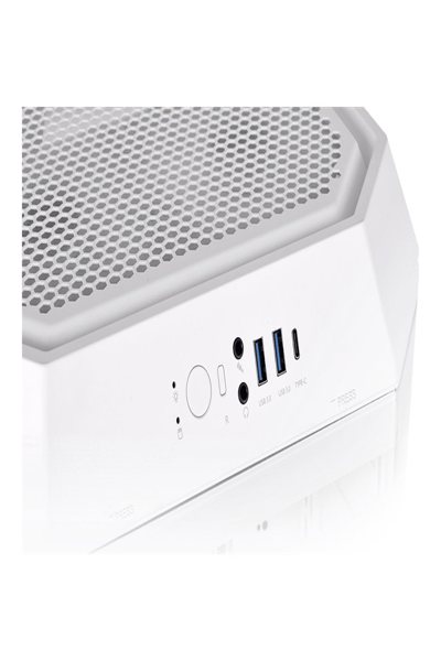 Thermaltake The Tower 300 Mini Snow White - CA-1Y4-00S6WN-00