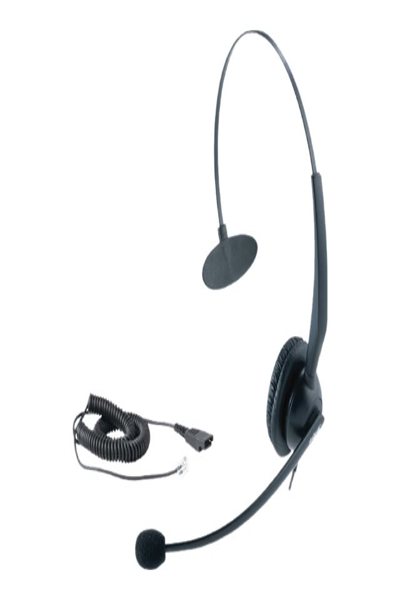 Yealink YHS32 Wired Office Call Center Headset Black - 1125267