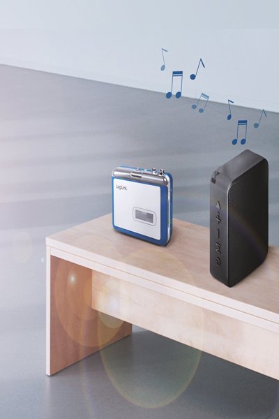 Lecteur de cassettes portable LogiLink UA0393