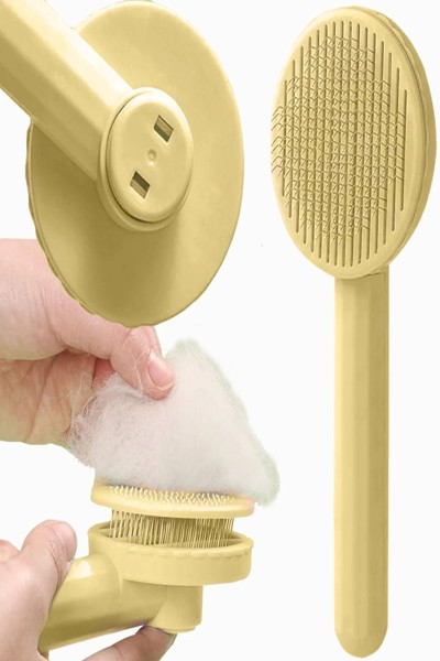 Brosse autonettoyante pour poils de chien et chat Extralink PET-819