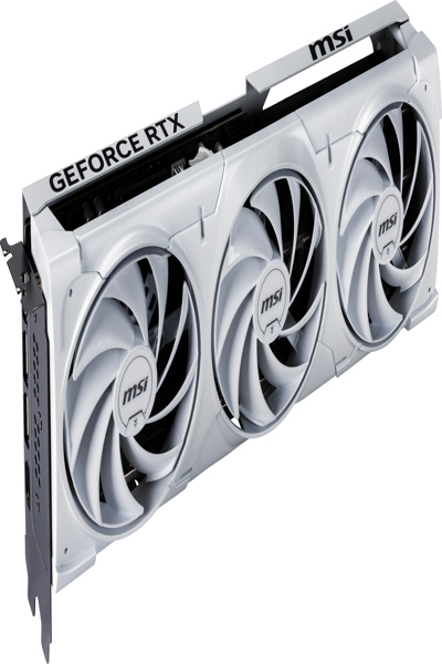 MSI NVIDIA GeForce RTX 5080 16G VENTUS 3X OC WHITE GDDR7 256bit Gaming Graphics card Boost Clock up to TBC MHz PCIe Gen 5 DLSS (P) - GEFORCE RTX 5080 16G VENTUS 3X OC WHITE