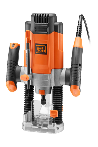 Black & Decker KW1200EKA-QS BLD Plunge Router 1200W - KW1200EKA-QS