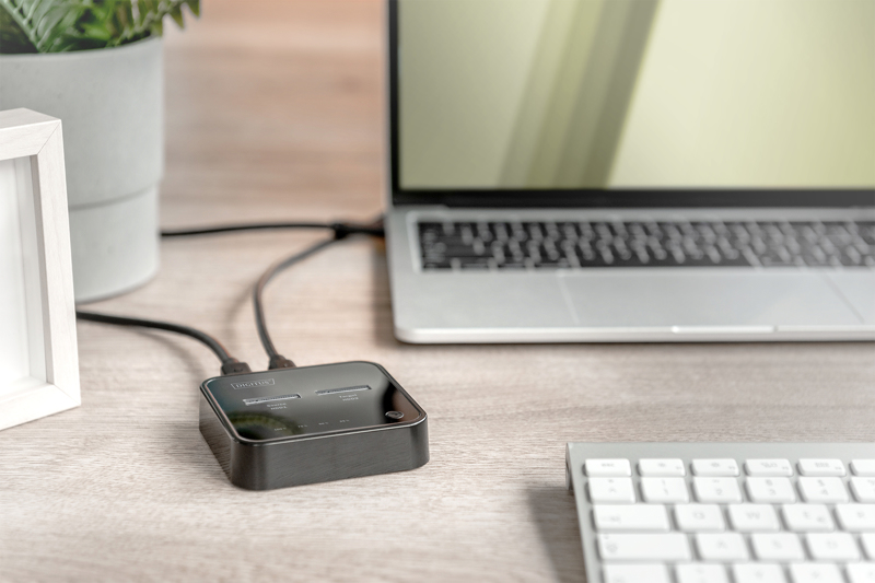 DIGITUS Dual M.2 NVMe SSD Docking Station - DA-71545