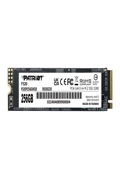 PATRIOT Memory P320, 256 GB, M.2 - P320P256GM28