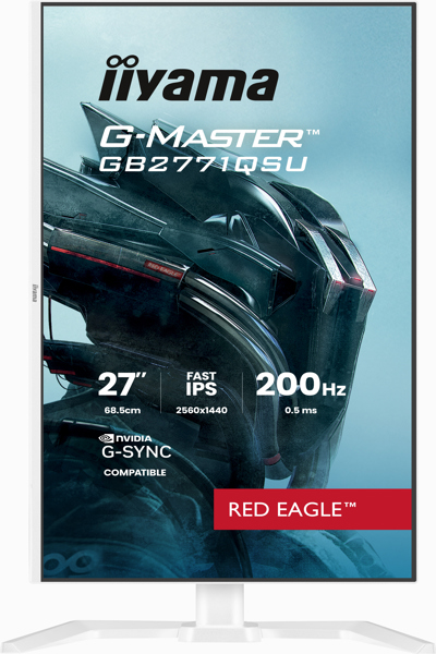 Iiyama GB2771QSU-W1 27" IPS Flat Screen G-MASTER Red Eagle - GB2771QSU-W1
