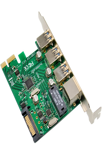 InLine Gigabit USB 3.2 Combo Card PCIe x1 - 51125R