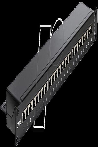 Delock Patchpanel - CAT 6 - RJ-45 X 24 - 43298