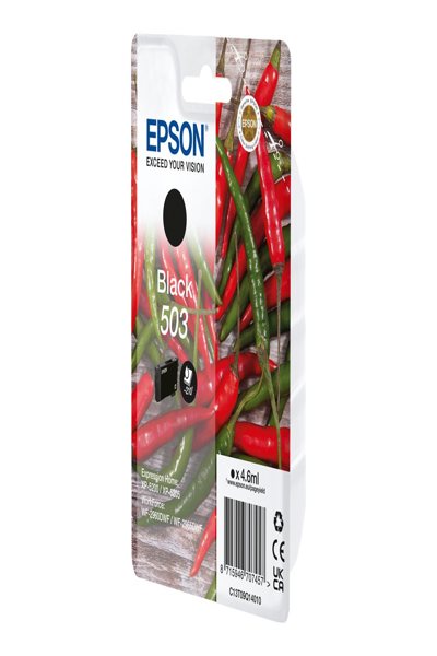 Epson 503 noir d'origine 4,6 ml