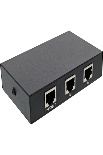 InLine RJ45 Manual Switch 1 to 2