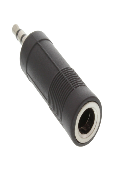 Adaptateur audio en ligne 3,5 mm mâle / 6,3 mm stéréo femelle
