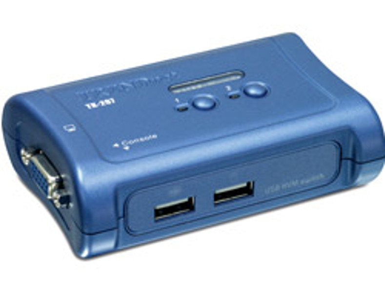 TRENDnet TK 207K 2-port Kvm Switch - USB 2.0 VGA - TK-207K