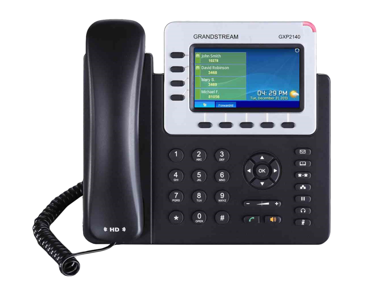 Grandstream GXP2140 Enterprise VoIP Phone - GXP2140