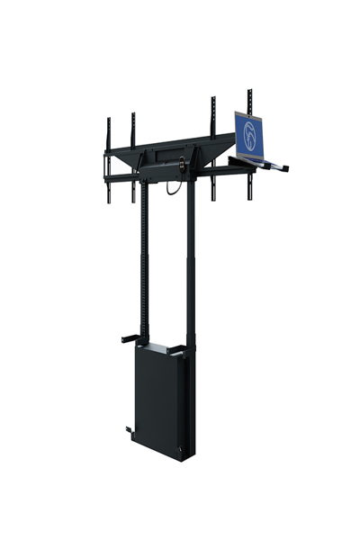 Hagor Dual 46-65" 2x60kg Electric Height Adjustable Cart