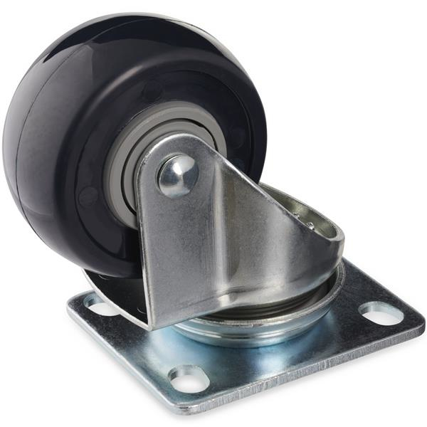 4-Piece Caster Kit for Open Frame Rack - TAA Compliant Heavy Duty Casters - Includes Installation Hardware (4POSTRACK) Styrehjulspakke for rack - 4POSTCASTER