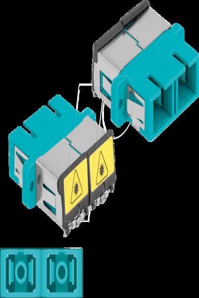 Coupleur réseau Delock - SC multimode (F) vers SC multimode (F)