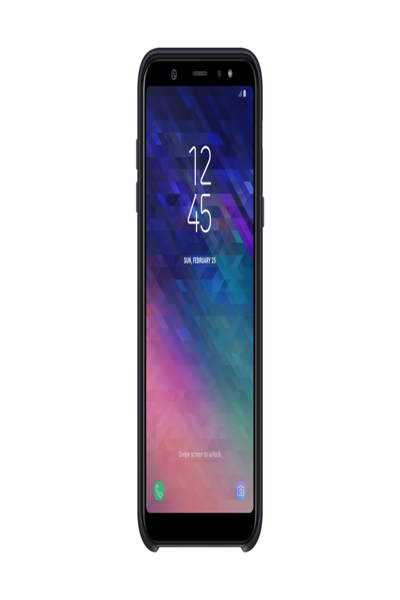Samsung EF-PA605 - Cover - Samsung - Galaxy A6+ - 15.2 cm (6") - Black - EF-PA605CBEGWW