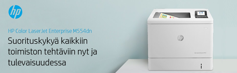 HP Color LaserJet Enterprise M554dn Printer - 7ZU81A