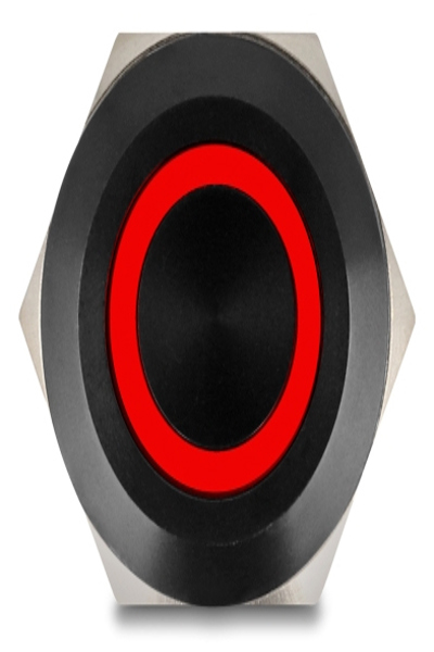 Delock Push Button Switch 12 V 5 x Solder