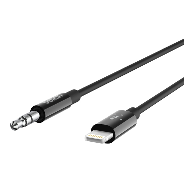 Cable from Belkin Lightning to headphone socket - AV10172BT03-BLK