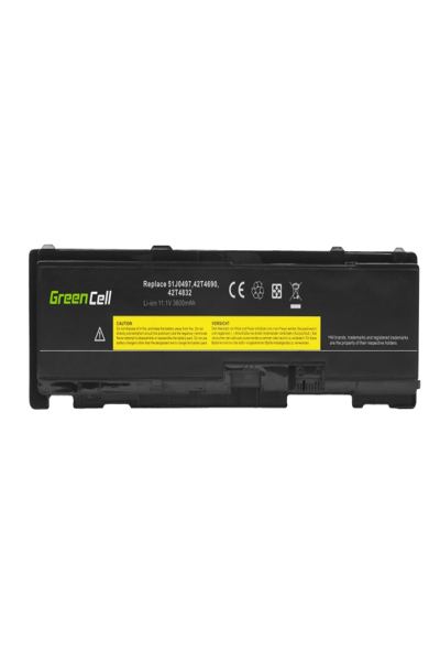 Batterie pour ordinateur portable Green Cell (équivalent à : Lenovo 42T4832)
