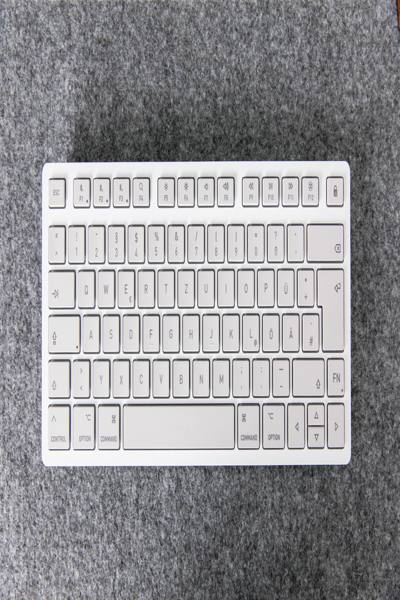 Cherry TAS KW 7100 MINI BT FOR MAC Wireless DE-Layout weiÃŸ - JK-7110DE-25