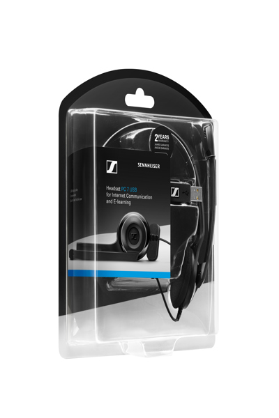 EPOS PC 7 USB - Headset - Head-band - Office/Call center - Black - Monaural - 2 m - 504196
